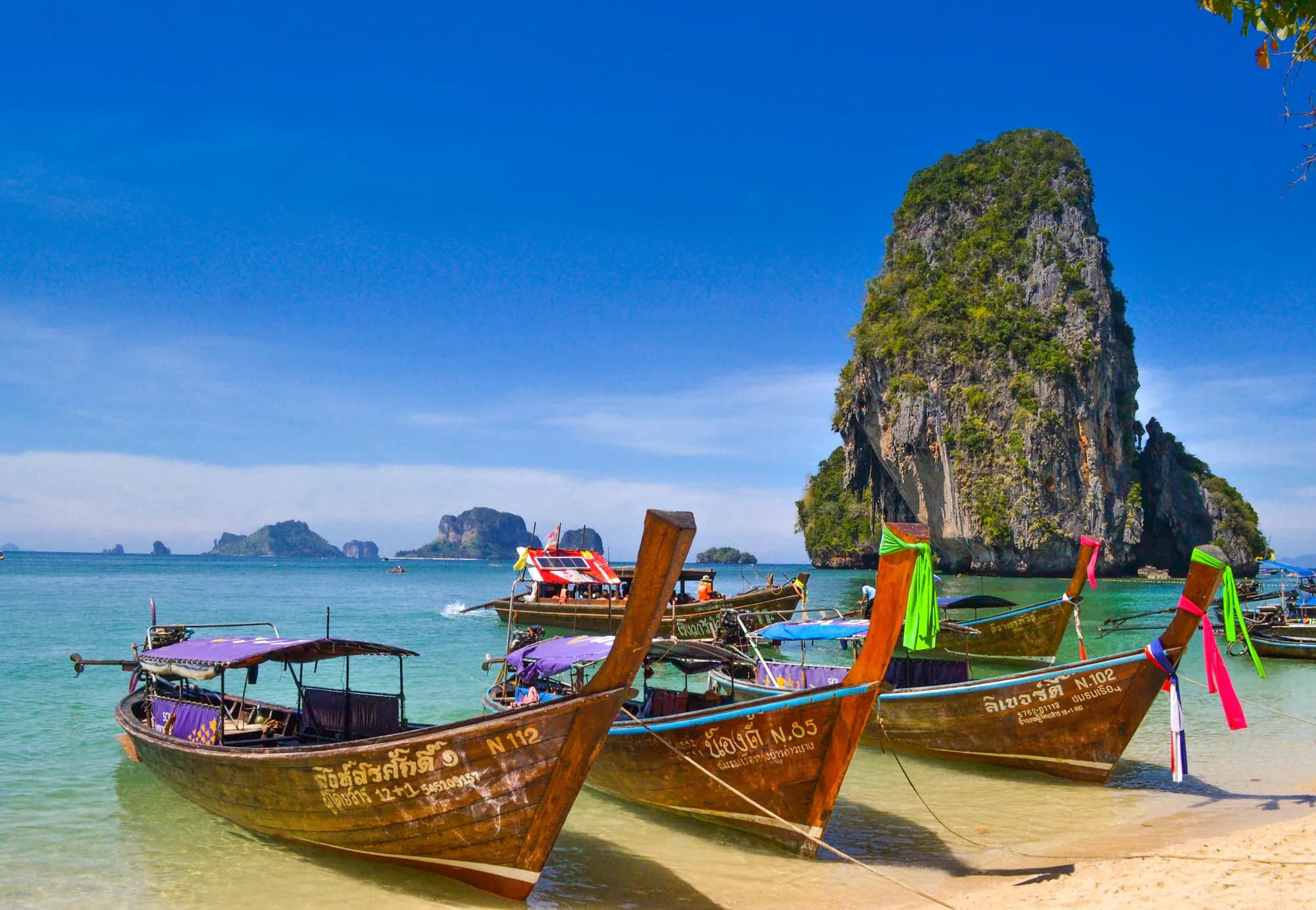 Tropical beach in Thailand